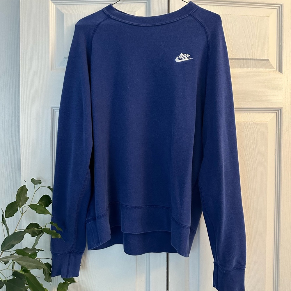 Nike Royal Blue Crewneck Sweatshirt